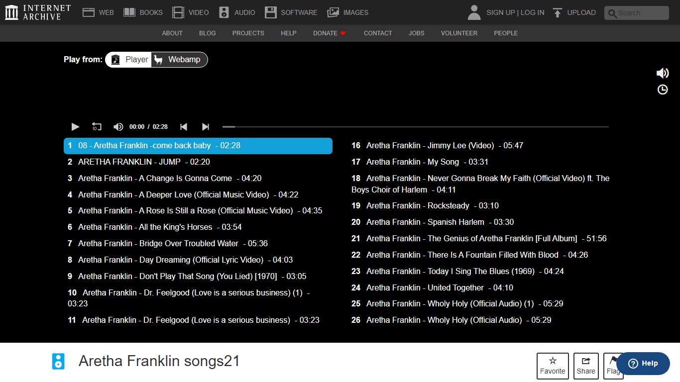 Aretha Franklin songs21 - Internet Archive